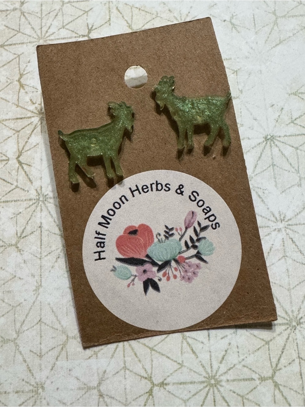 DAINTY GOAT EARRINGS